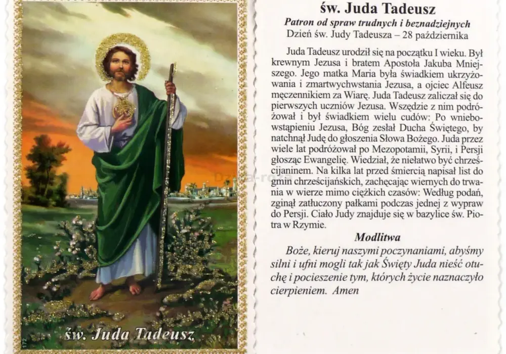 Św. Juda Tadeusz - Patron spraw trudnych? Jak się modlić?