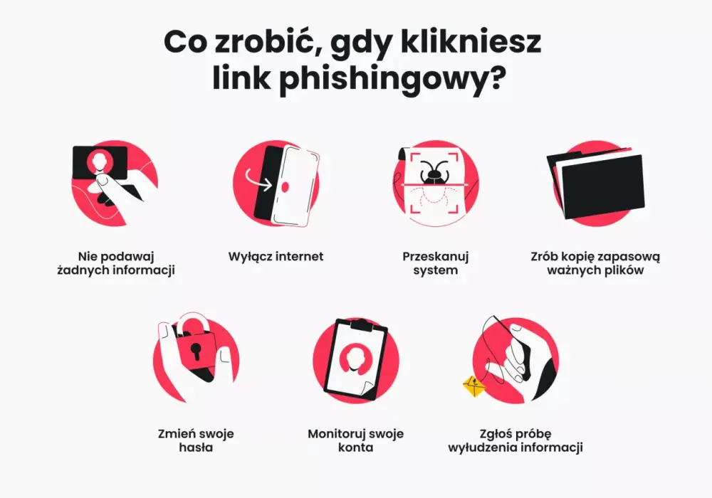Phishing - jak go rozpoznać i co zrobić po kliknięciu?
