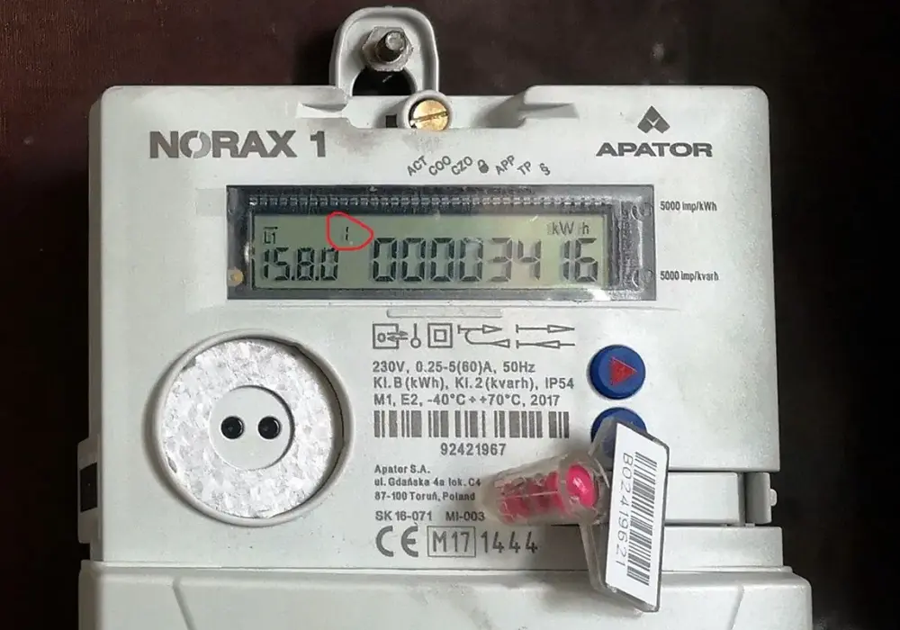 Jak odczytać licznik prądu Norax 1 i nie przepłacać za energię