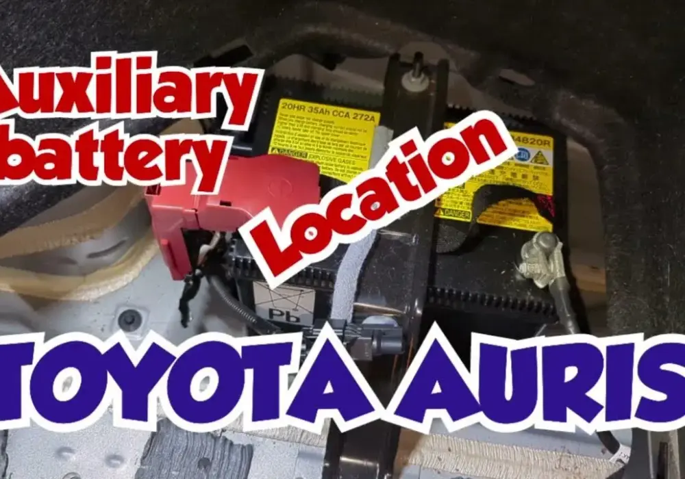 Gdzie jest akumulator 12V w Toyota Auris Hybrid? Oto lokalizacja!
