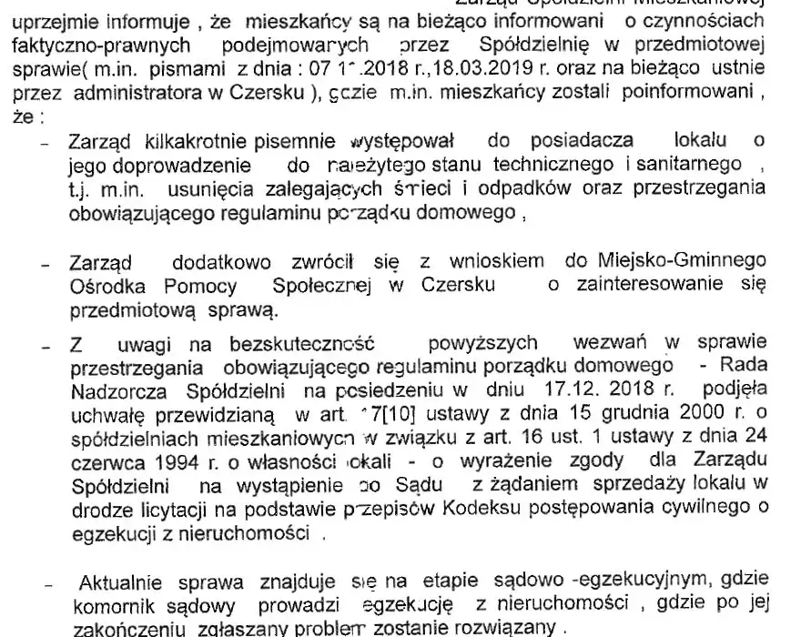 Jak napisać pismo do spółdzielni mieszkaniowej, aby uniknąć problemów?