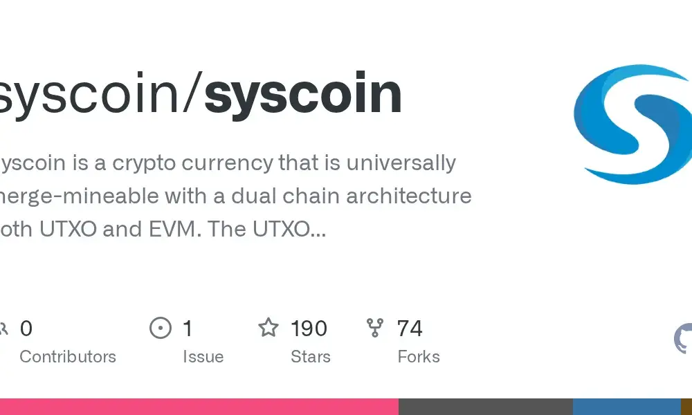 Syscoin (SYS) - kompletny przewodnik o tej taniej kryptowalucie