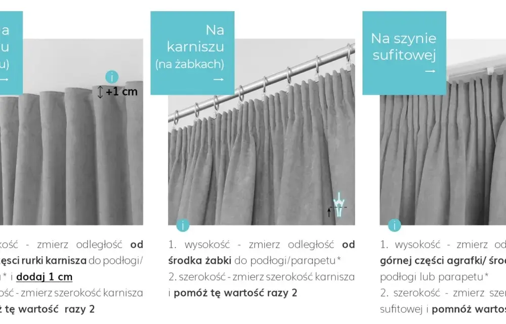 Karnisz na agrafki - Jak osiągnąć perfekcyjne marszczenia?