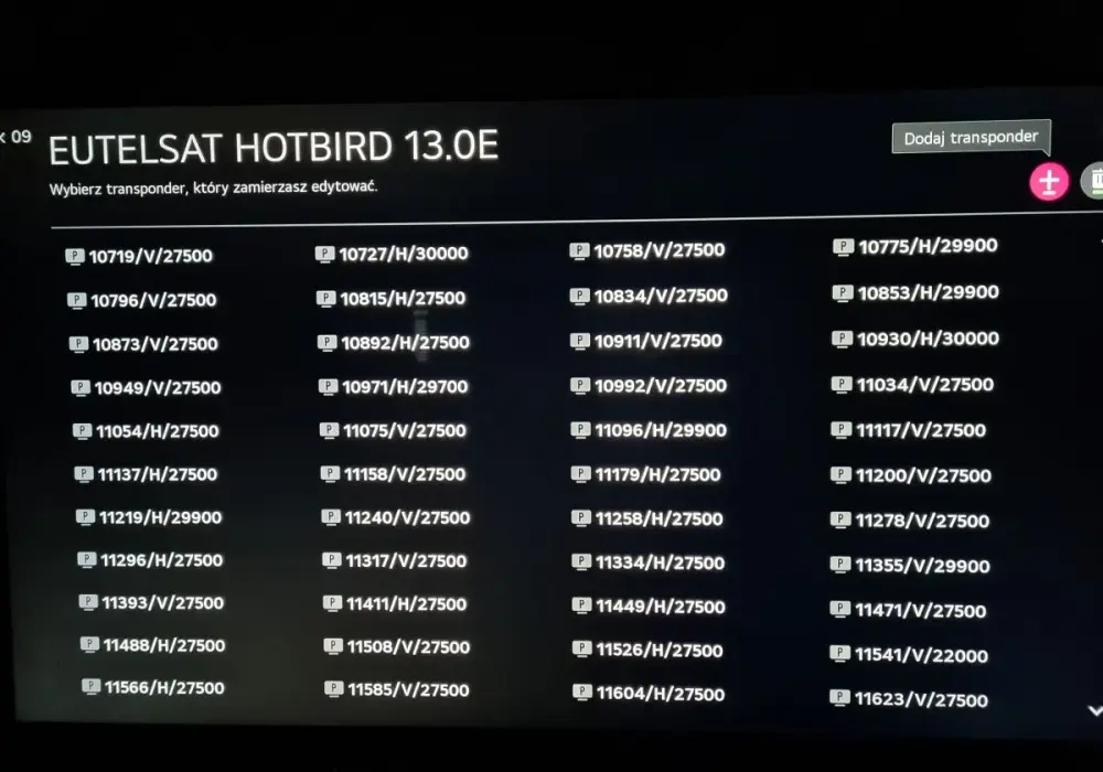 Wykaz kanałów Hot Bird 13°E: FTA, Polsat, Canal+. Jak szukać?