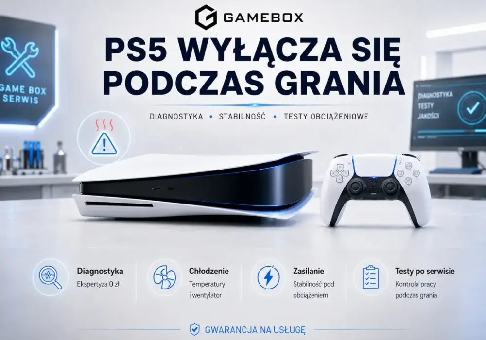 PS5 wyłącza się podczas gry? Sprawdź 5 kroków naprawy!