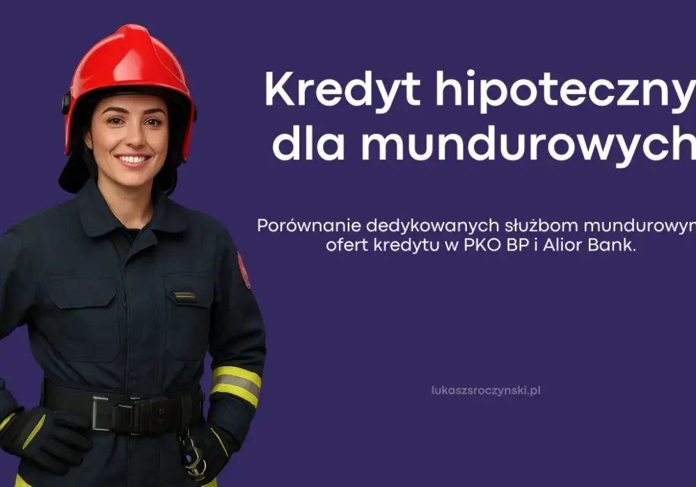 Kredyt hipoteczny dla mundurowych - czy to zawsze się opłaca?
