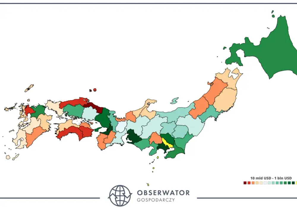 Powierzchnia Japonii - ile wynosi i jak wypada na tle Polski