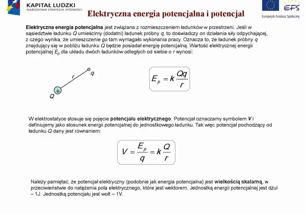 Energia potencjalna - Wzory, zastosowanie i unikanie błędów