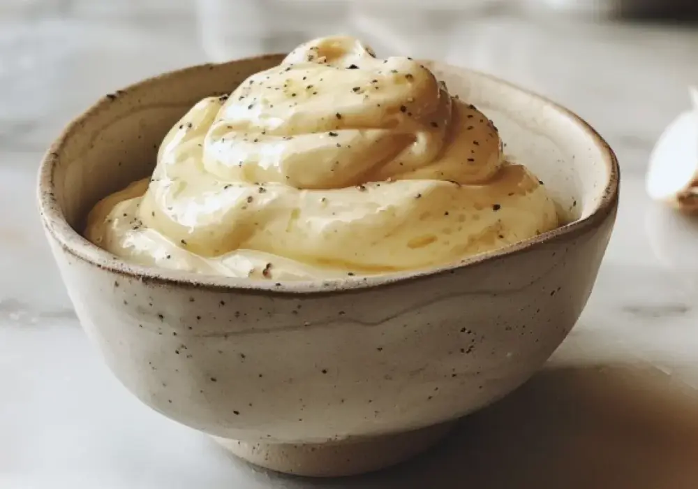 Aioli w domu - prosty sos czosnkowy do przystawek