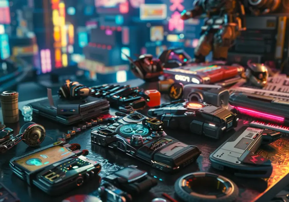 9 gadżetów z Cyberpunk 2077: Futurystyczne akcesoria na topie!