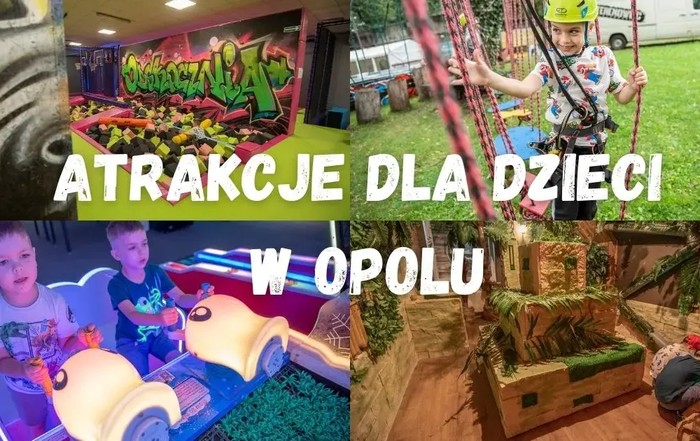 Najlepsze atrakcje dla dzieci w opolskim: 10 miejsc na rodzinną zabawę