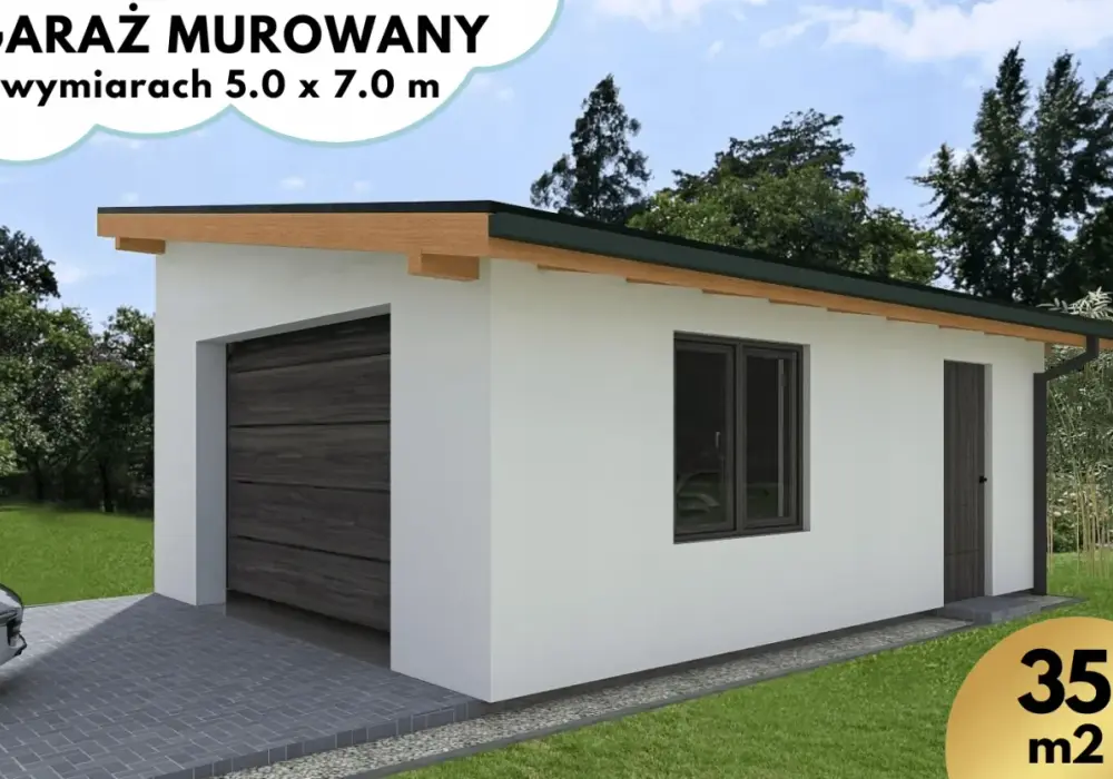 Dach jednospadowy na garażu - zbuduj go krok po kroku i bez błędów