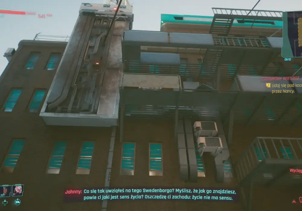 Czerwony wieszcz w Cyberpunk 2077 - jak przejść misję?