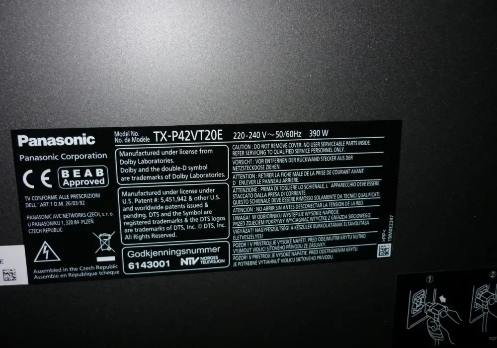 Zużycie prądu telewizora LCD 42 cale: fakty i obliczenia