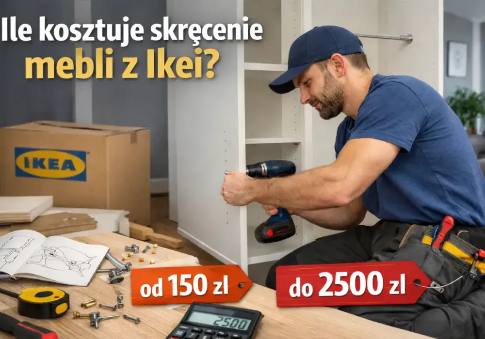 Ile kosztuje złożenie mebli - Kiedy fachowiec wyjdzie taniej?