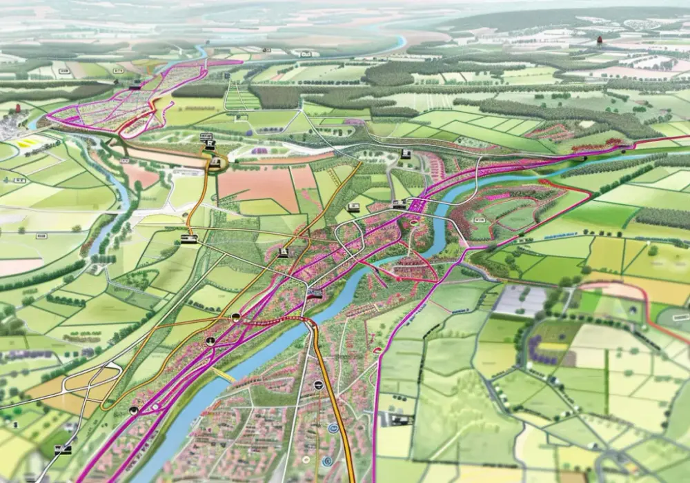 Obwodnica pułtuska - mapa i warianty planowanej obwodnicy miasta pułtusk