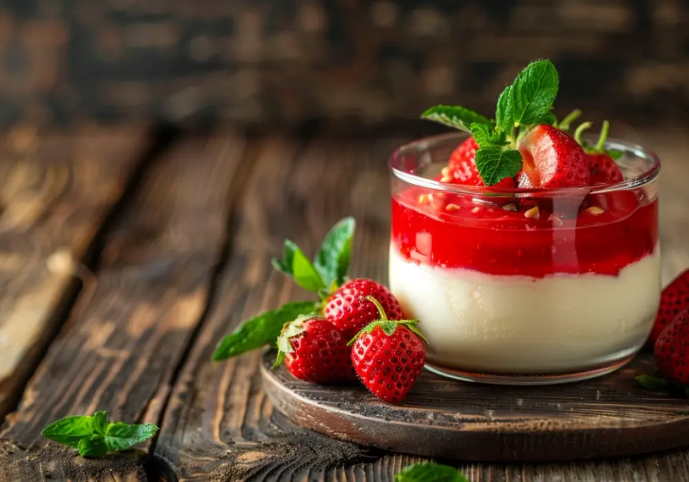Pannacotta z galaretką: Jak przygotować delikatny deser?
