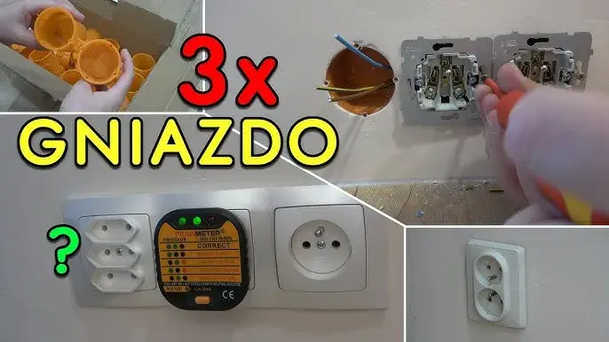 Jak podłączyć 3 gniazda obok siebie bez ryzyka i błędów elektrycznych