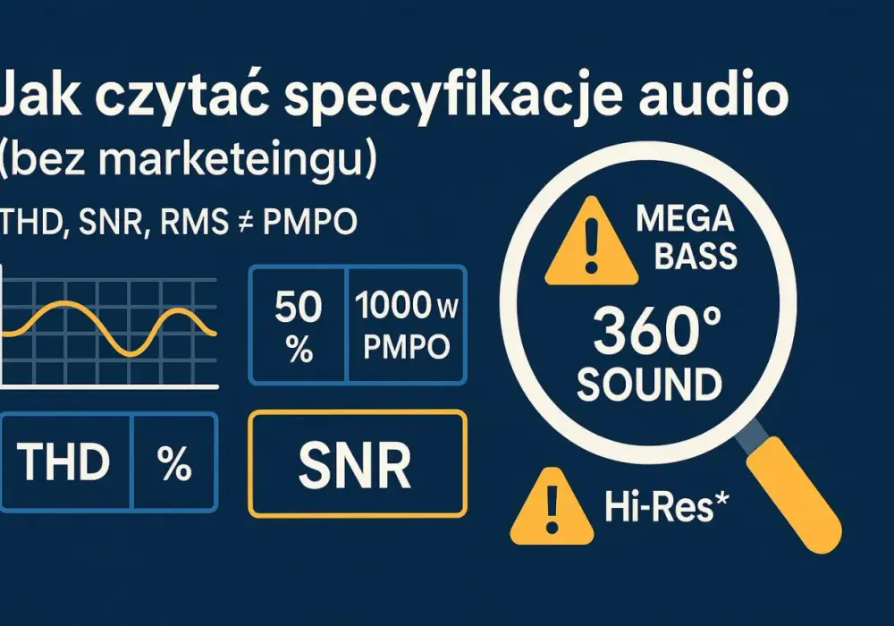 Moc RMS w audio - Jak czytać i dobierać sprzęt bez pomyłek