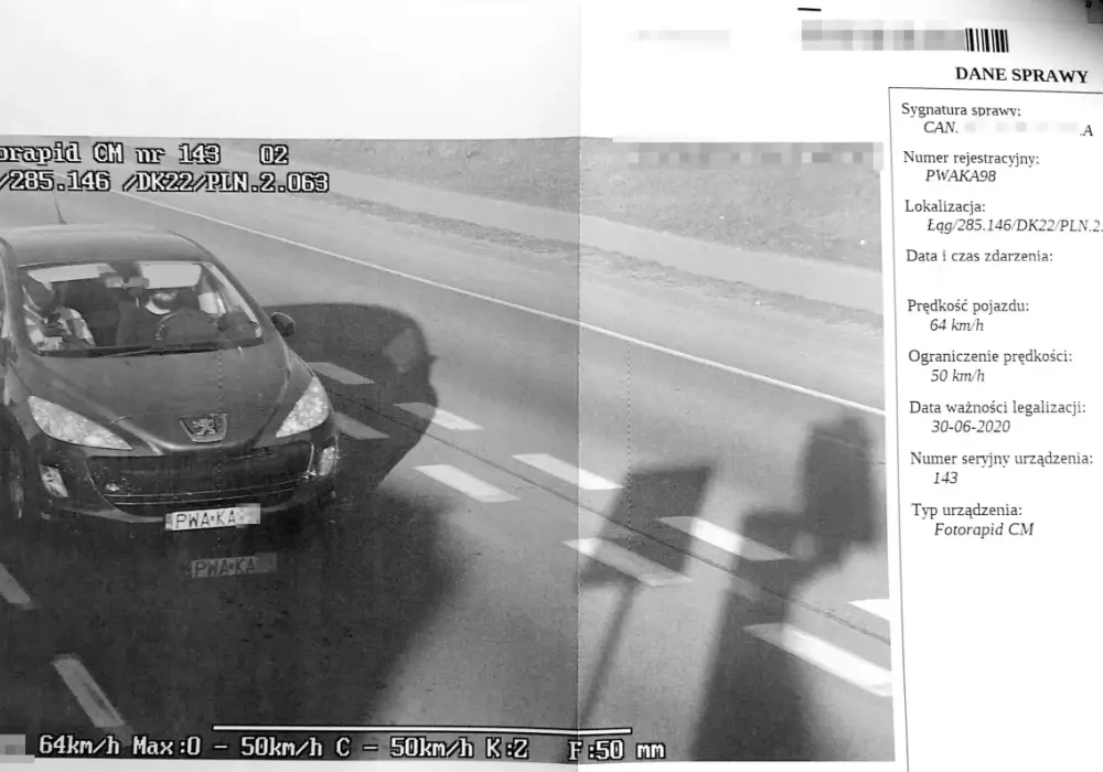 Ile czasu idzie mandat z fotoradaru i co zrobić, gdy nie przychodzi?