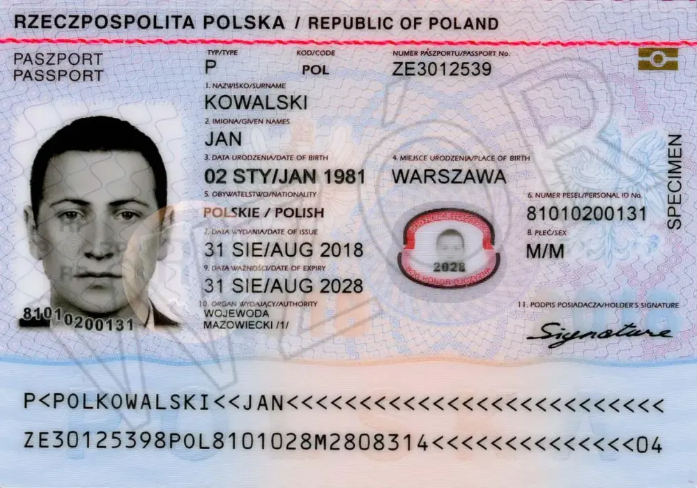 Jak rozpoznać paszport biometryczny? Sprawdź symbol i datę