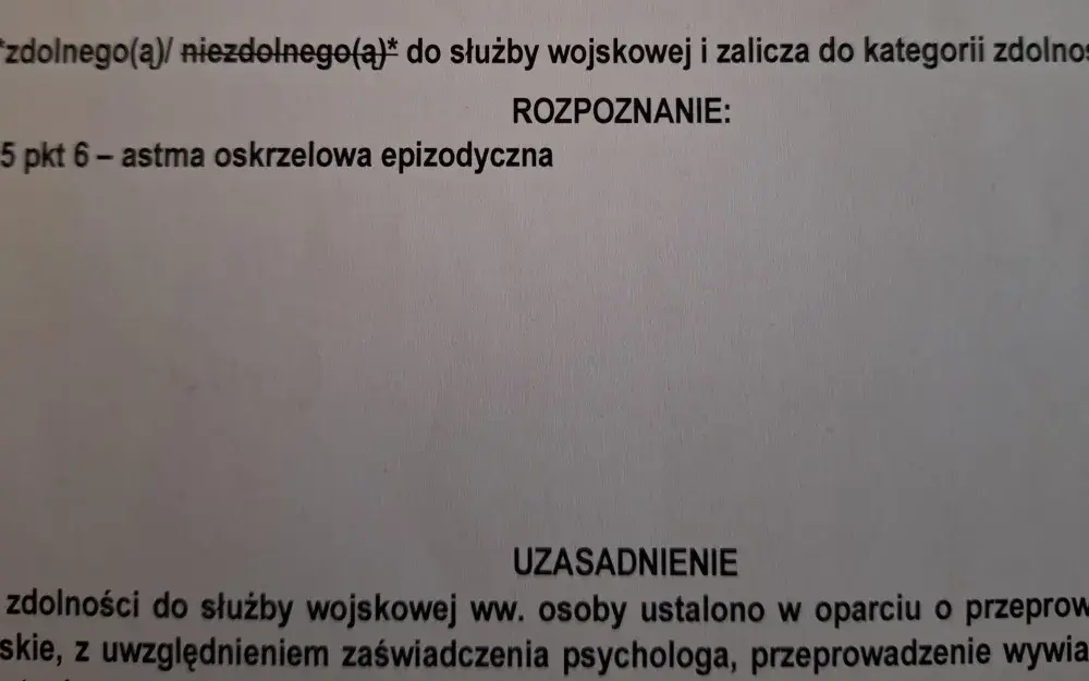 Jaka wada wzroku do wojska - Wymagania i kategorie