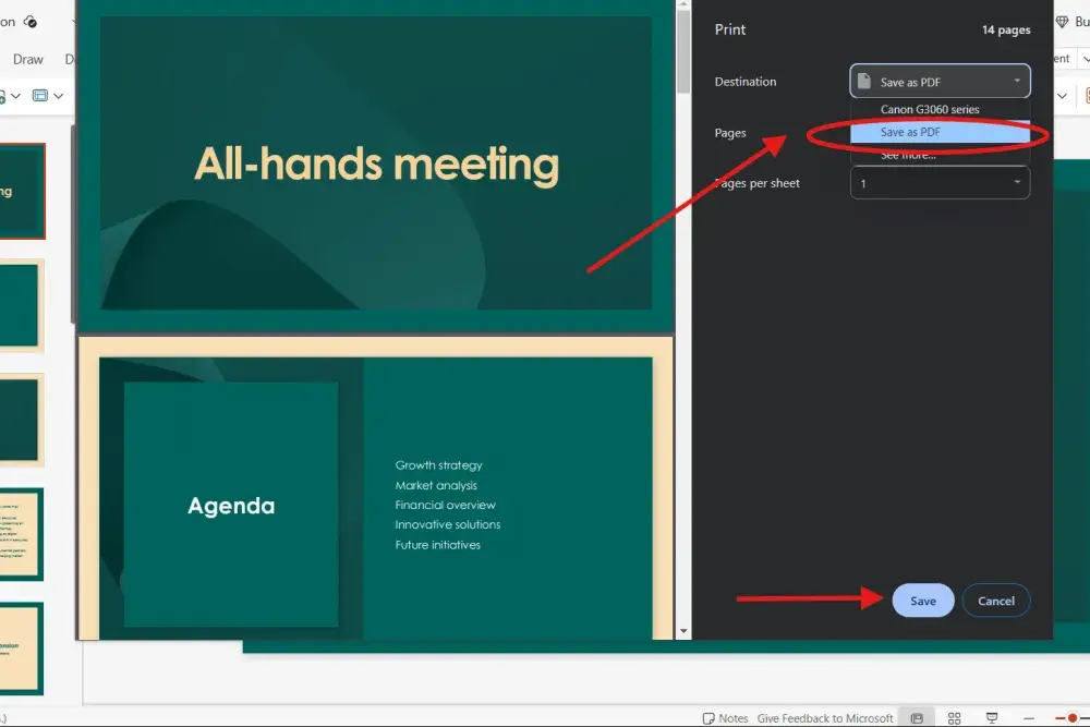 Google Slides na pendrive - PDF czy PPTX? Wybierz mądrze!