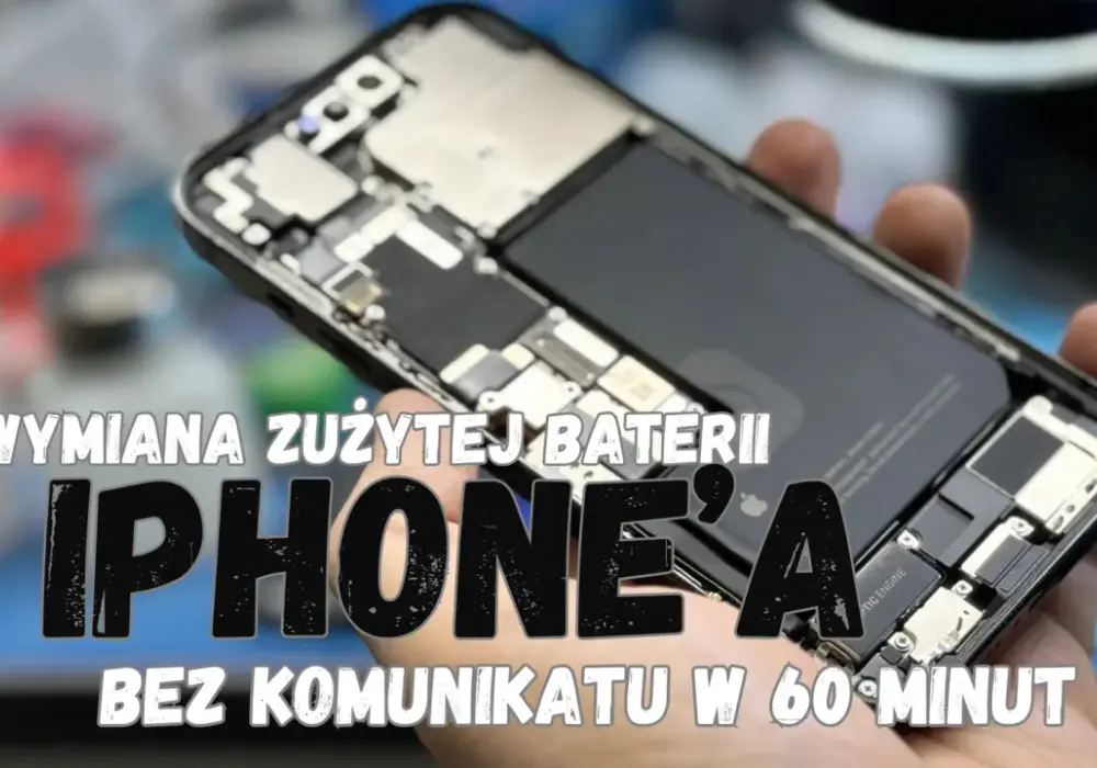 Wymiana baterii iPhone w iSpot - Ile trwa i jak przygotować telefon?