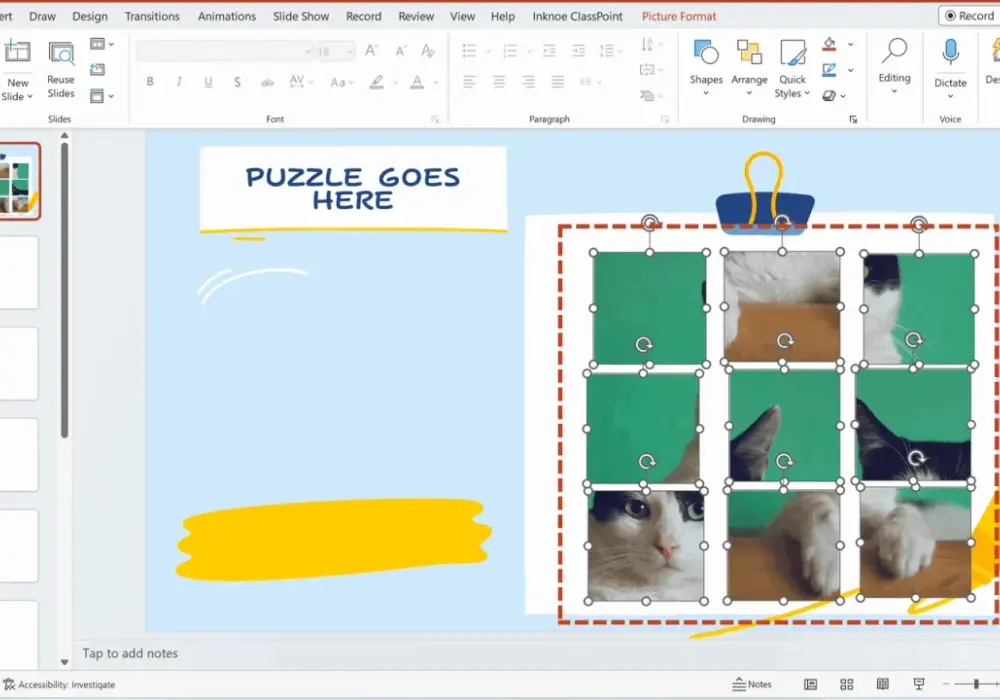 Jak zrobić interaktywne puzzle w PowerPoint: 5 prostych kroków