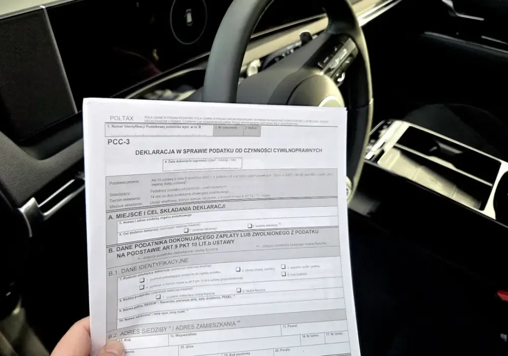 PCC po kupnie auta - kiedy zapłacisz i jak złożyć deklarację