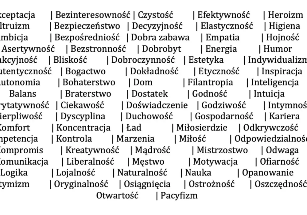 Wartości życiowe ucznia - Kompas w nauce i rozwoju