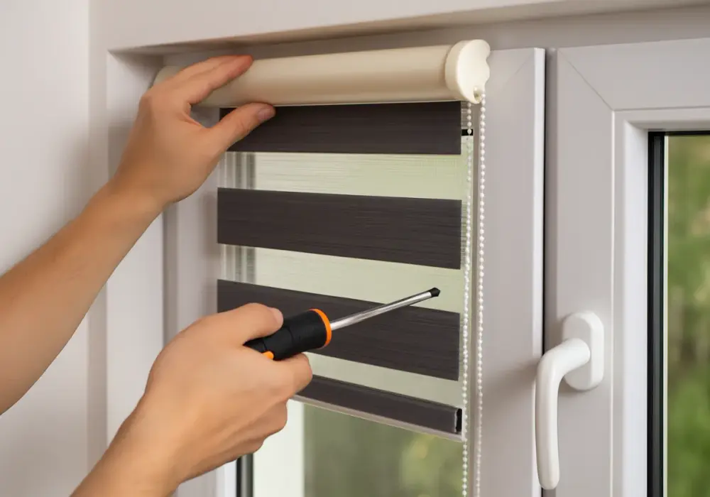 Montaż rolet dzień i noc: instrukcja krok po kroku (DIY)