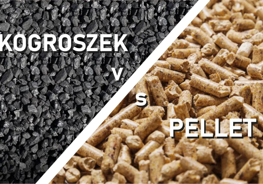 Czy piecem na ekogroszek można palić peletem? Ryzyko i alternatywy