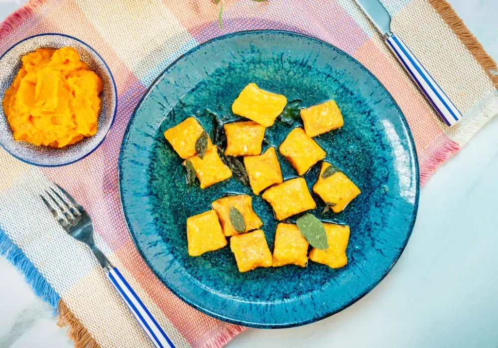 Jesienne comfort food: Kluski leniwe z dynią