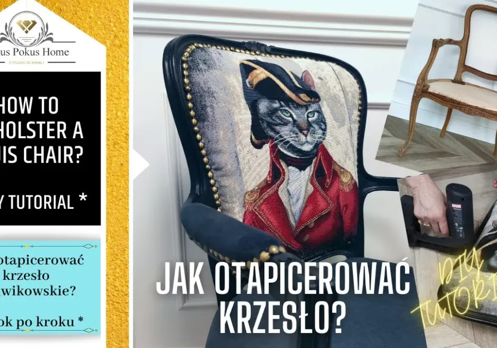 Jak tapicerować krzesła - proste kroki, aby ożywić swoje meble