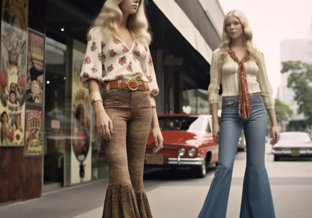 Odkryj styl retro z naszymi Spodniami Lata 70 i Dzwonami – Powrót do Modnych Lat!