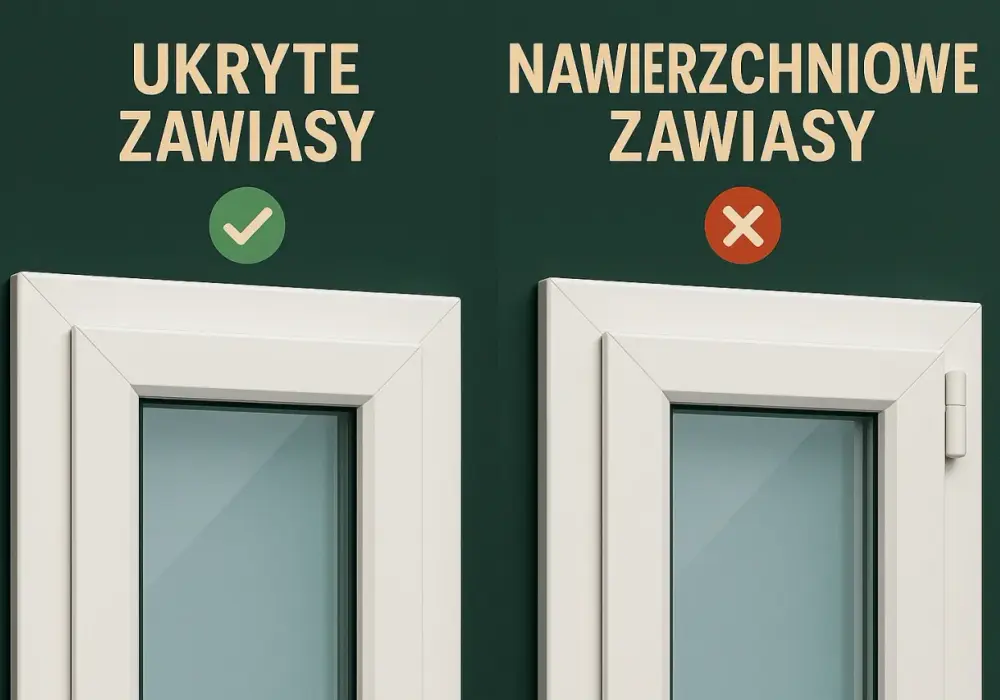 Ukryte zawiasy w oknach: Czy warto zainwestować w ten trend?