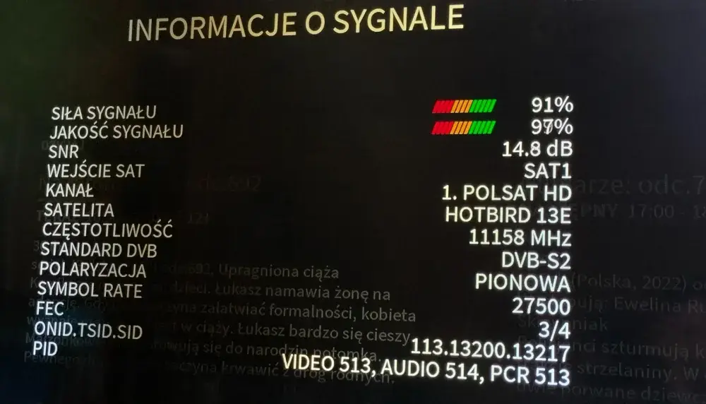 Hot Bird 13°E: Częstotliwości PL, Canal+, Polsat Box, FTA poradnik