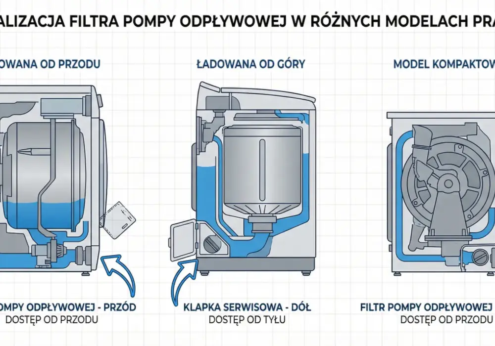 Jak wyczyścić filtr pralki bez zalania łazienki? Poradnik krok po kroku