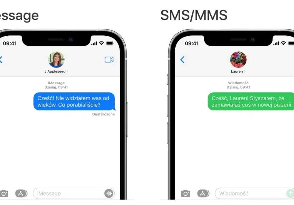 iMessage - dlaczego masz niebieskie i zielone dymki?