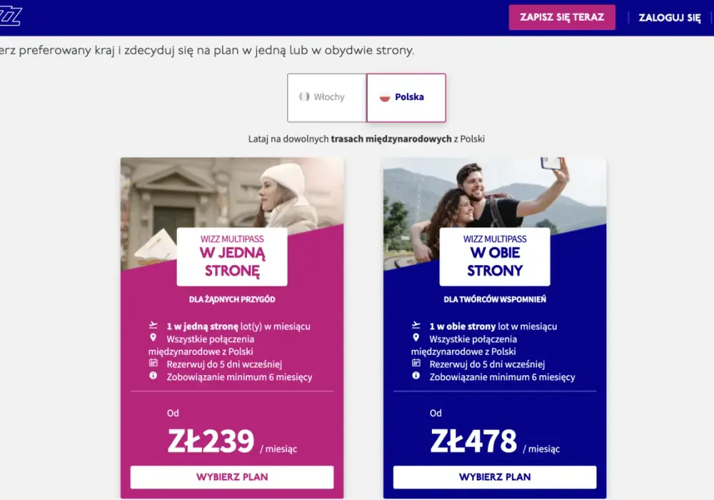 Wizz All You Can Fly - Mit czy rzeczywistość? MultiPass w Polsce