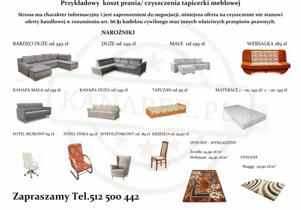 Ile kosztuje pranie kanapy? Sprawdź ceny i uniknij wysokich wydatków