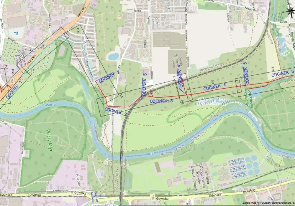 Poznań - Darmowe trasy pieszo, rowerem, autem - Bez opłat
