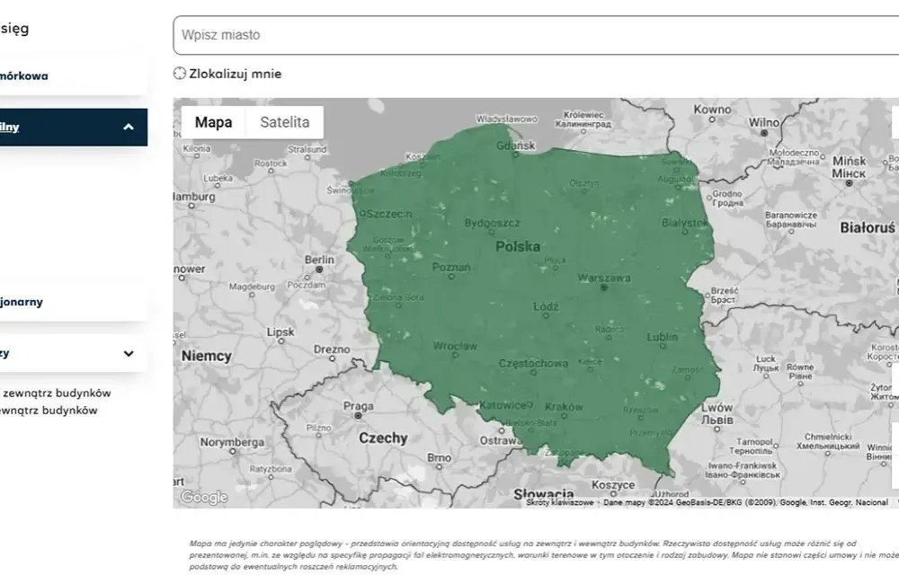 Plus czy T-Mobile: Który operator ma lepszy zasięg w Polsce? Porównanie