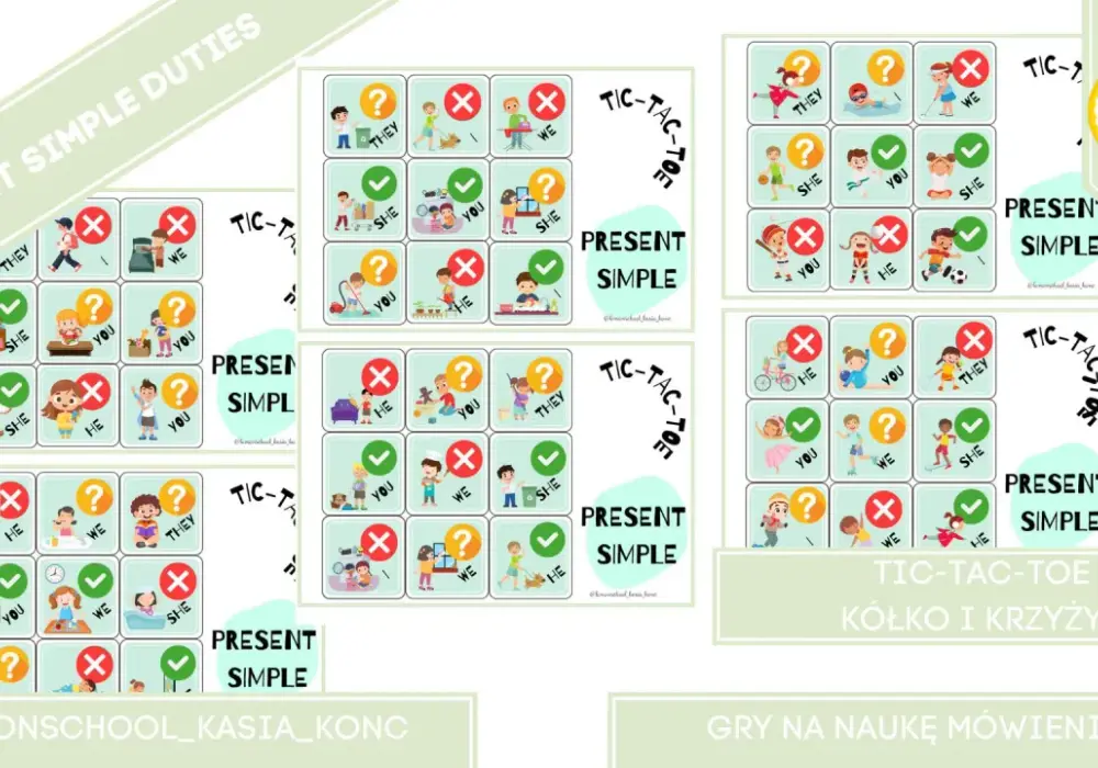 Present Simple gra: Opanuj gramatykę bez nudy sprawdź gry!