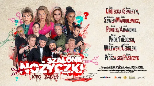 Aktorzy w szalone nożyczki: kto gra i jakie mają role?