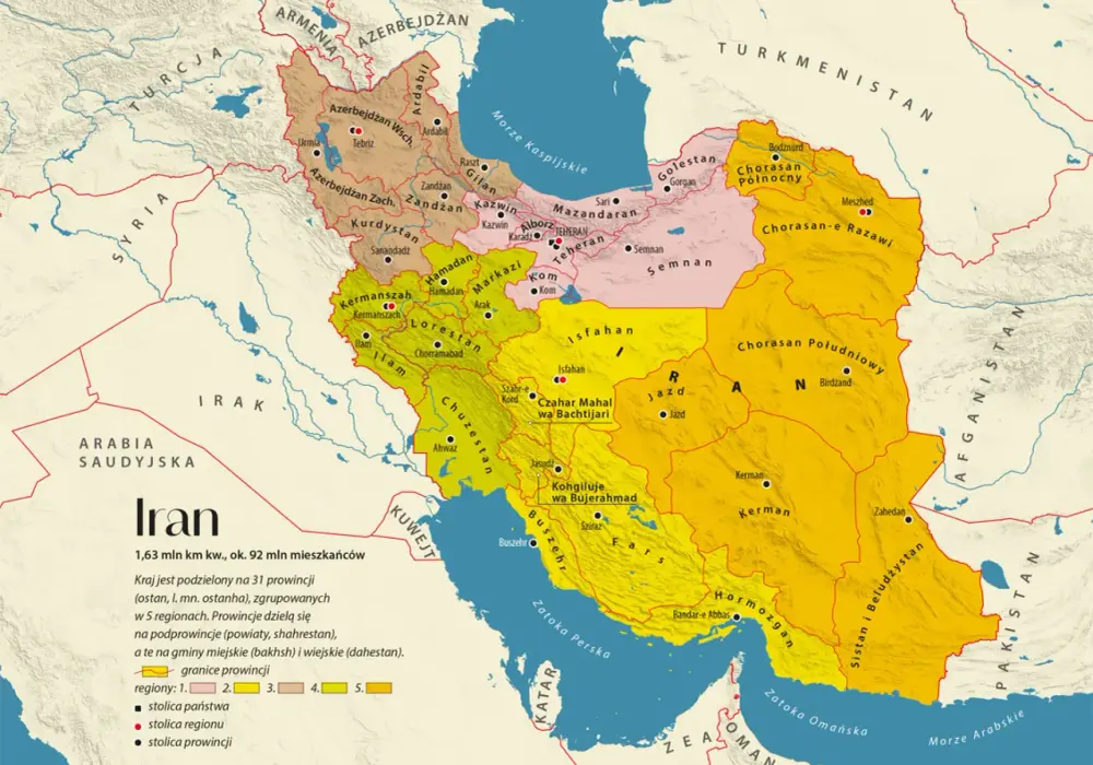Gdzie leży Iran? Mapa, sąsiedzi i znaczenie dla podróży