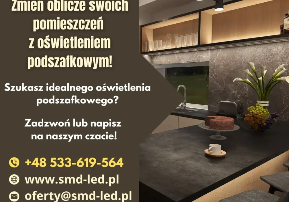 Listwa LED do kuchni - Kompletny poradnik wyboru i montażu