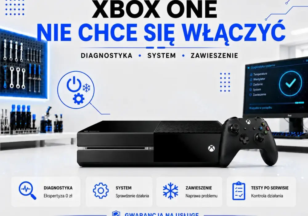 Xbox One nie włącza się? Diagnoza krok po kroku!