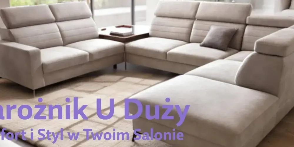 Kanapa z pufą jak narożnik – funkcjonalność i styl w Twoim salonie